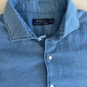 Polo by Ralph Lauren Light Blue Casual Shirt sSize XXL